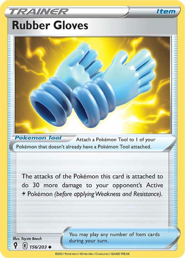 Rubber Gloves (Reverse Holofoil)