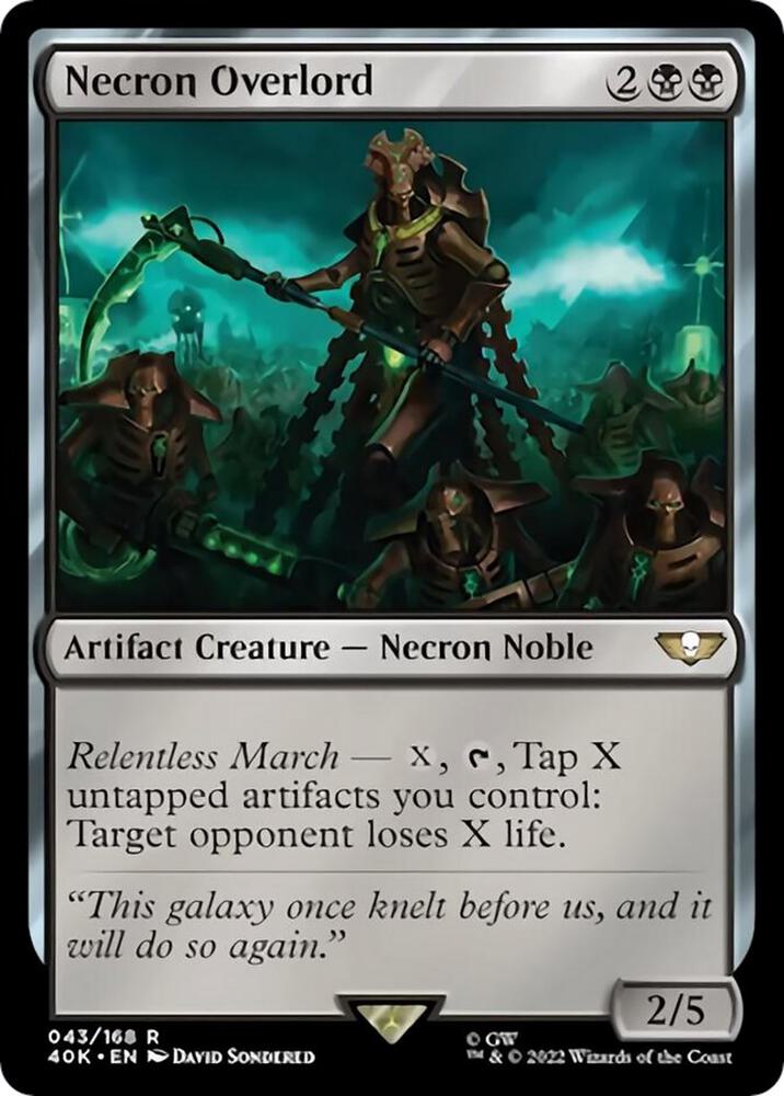 Necron Overlord