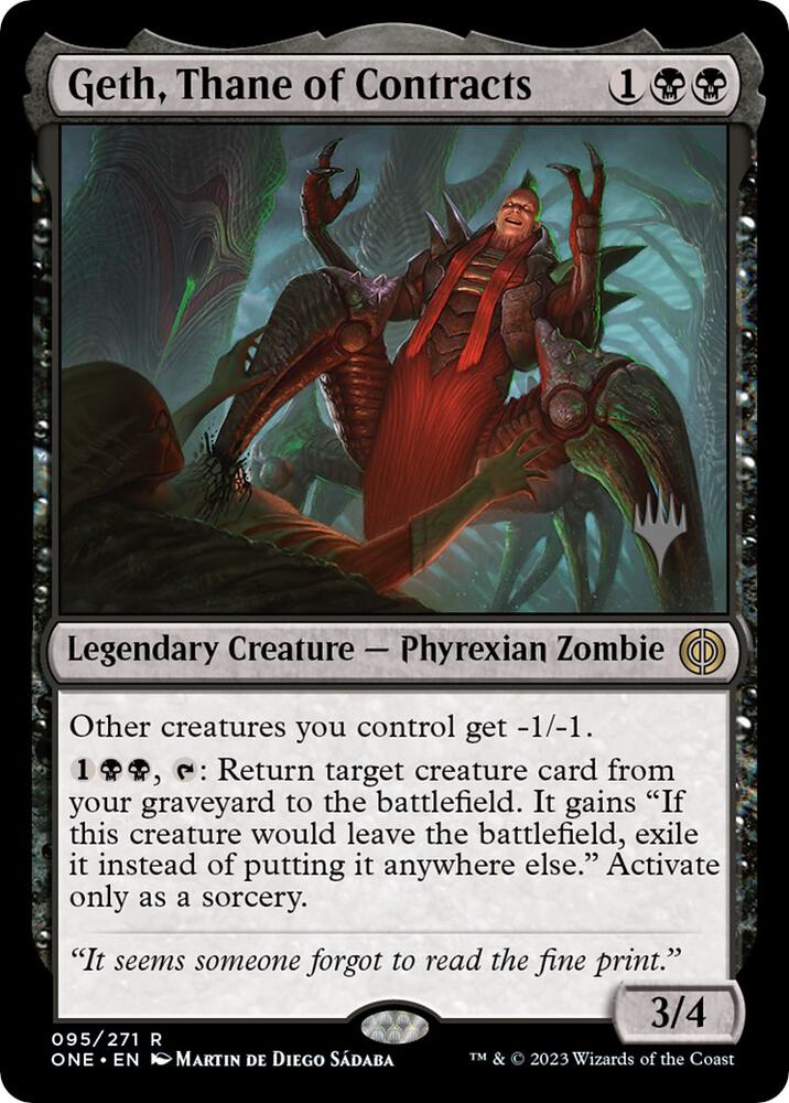 Geth, Thane of Contracts - Promo Pack