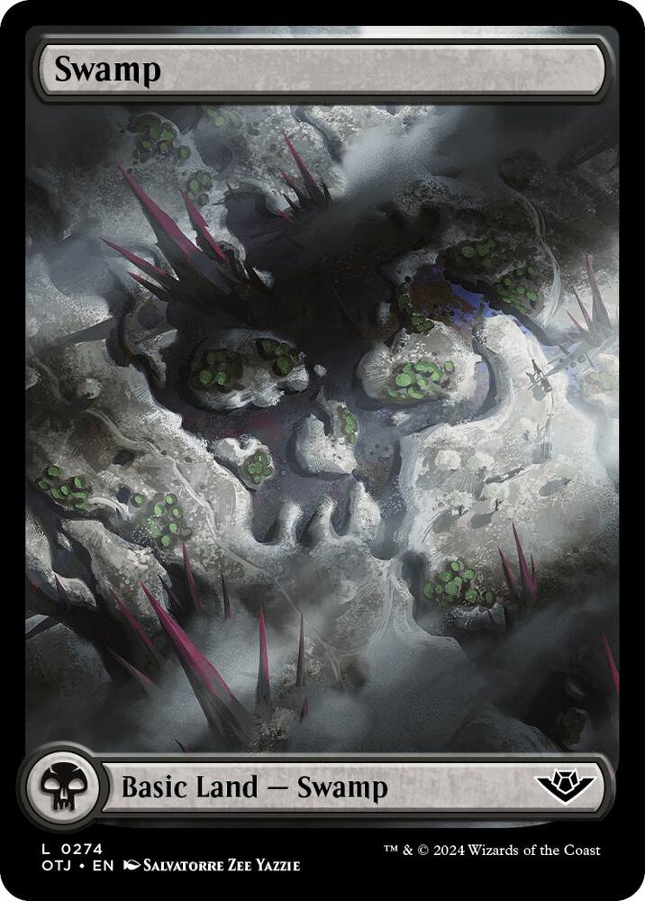 Swamp (0274) - Full Art (OTJ)