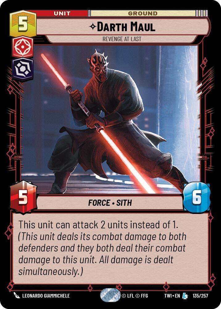 Darth Maul - Revenge at Last (Foil)