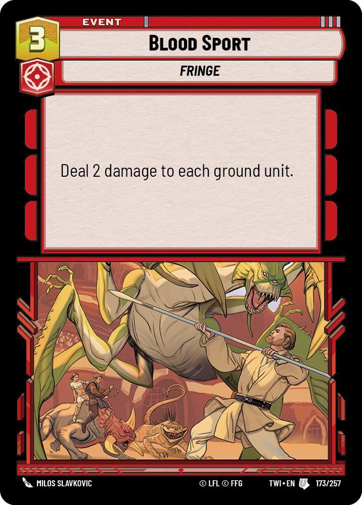 Blood Sport (Foil)