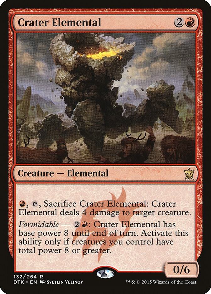 Crater Elemental (Foil)