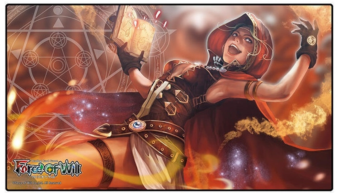 Force of Will - Alice Origin Red Wizard Playmat