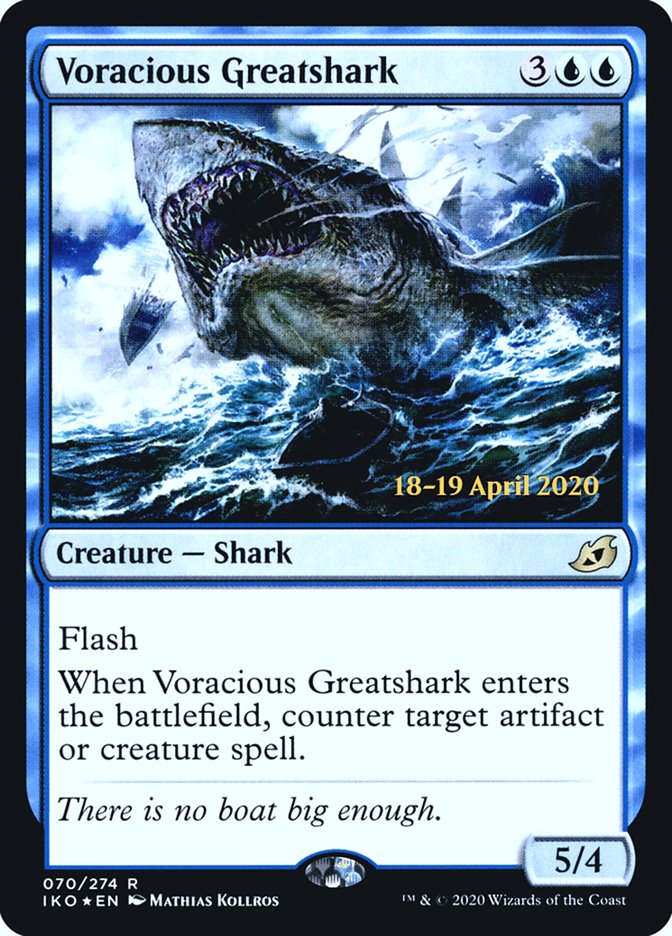 Voracious Greatshark (Prerelease Foil)