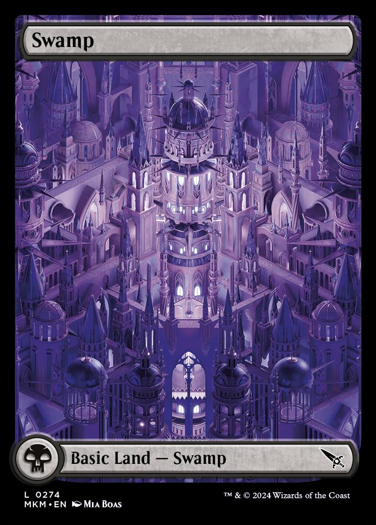 Swamp (Foil) - Full Art (MKM)