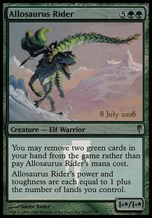 Allosaurus Rider (Prerelease Foil)