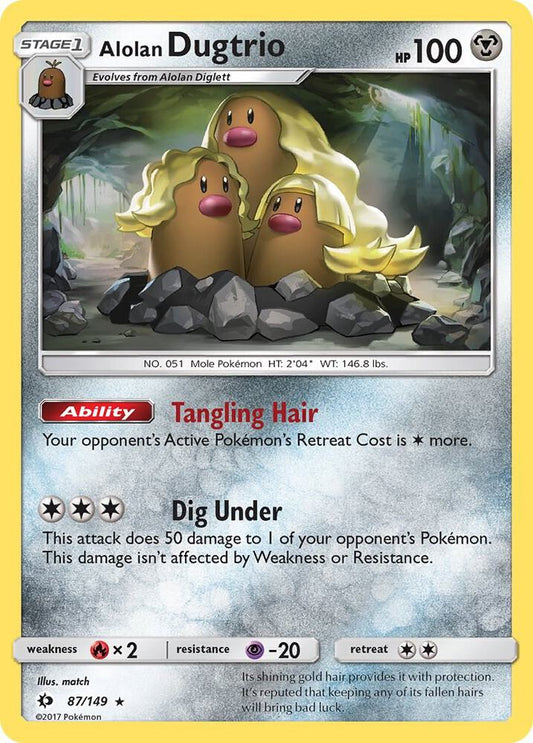 Alolan Dugtrio (Holofoil)