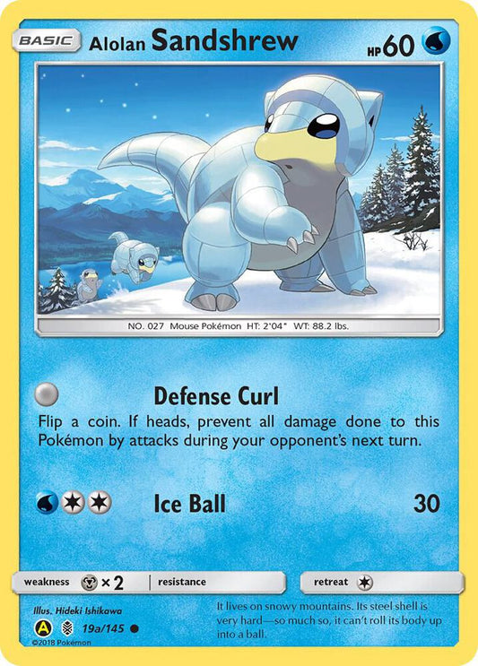 Alolan Sandshrew - Alternate Art