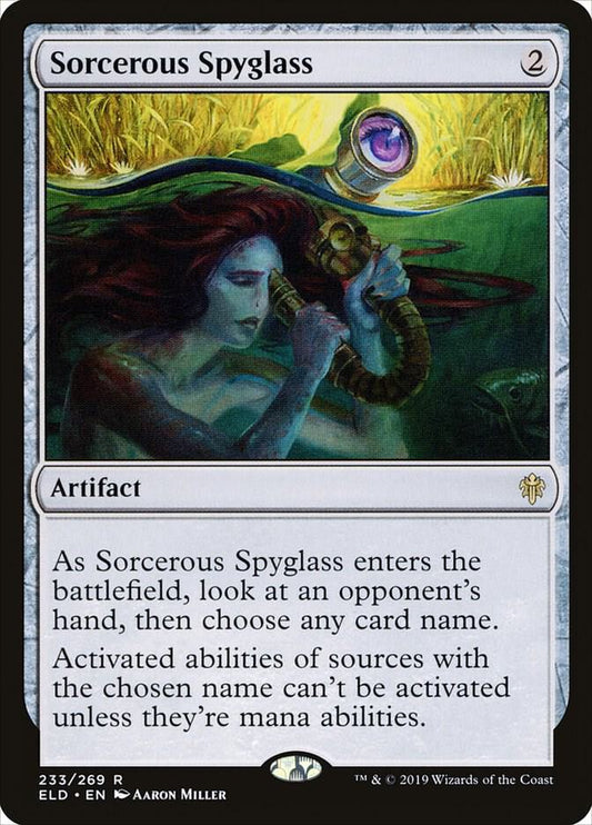 Sorcerous Spyglass (Foil)