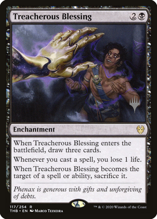Treacherous Blessing (Promo Stamp Foil)
