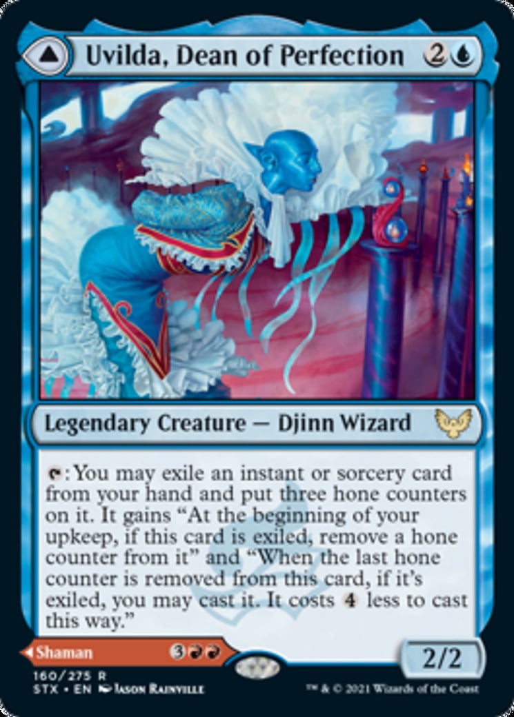 Uvilda, Dean of Perfection // Nassari, Dean of Expression (Foil)