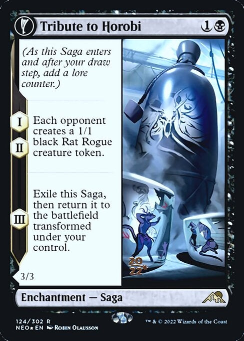 Tribute to Horobi // Echo of Death's Wail (Prerelease Foil)