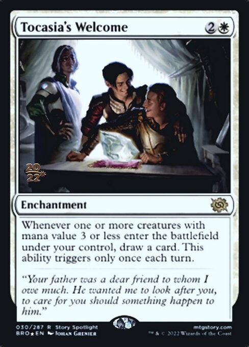 Tocasia's Welcome (Prerelease Foil)