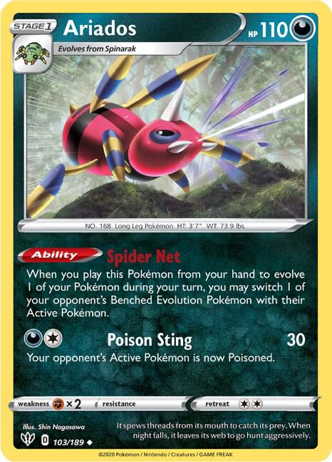 Ariados (Reverse Holofoil)