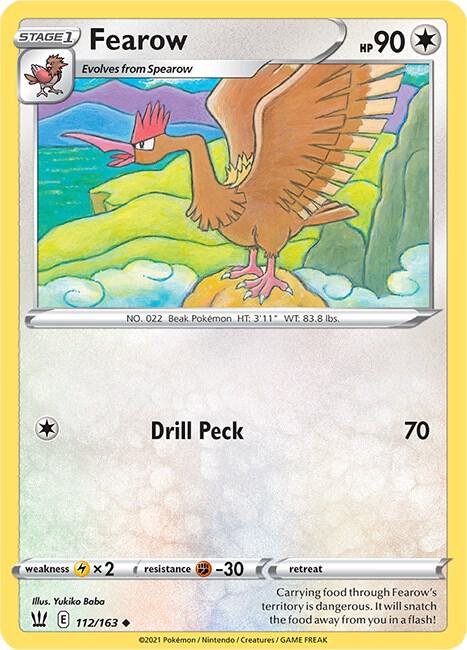 Fearow (Reverse Holofoil)