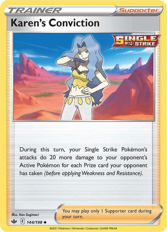 Karen's Conviction (Reverse Holofoil)