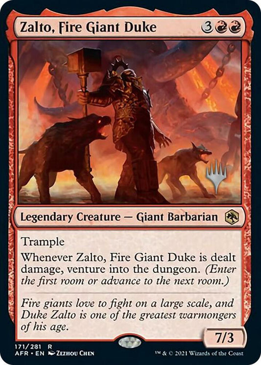 Zalto, Fire Giant Duke - Promo Pack (Foil)
