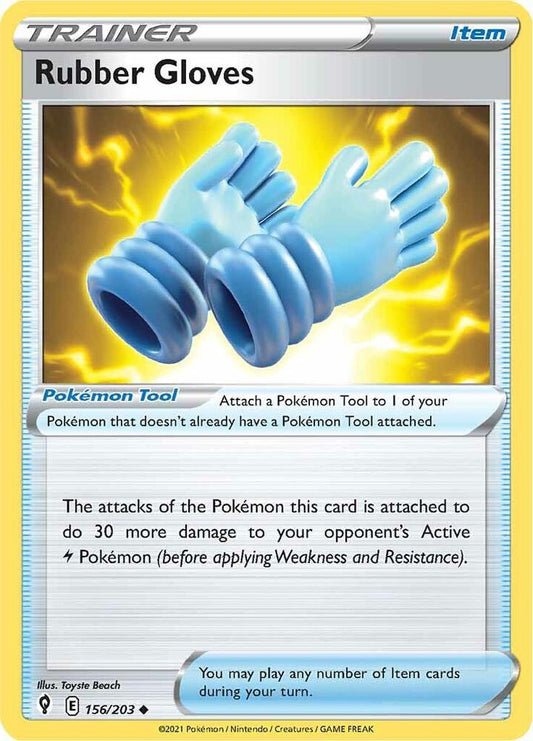 Rubber Gloves (Reverse Holofoil)