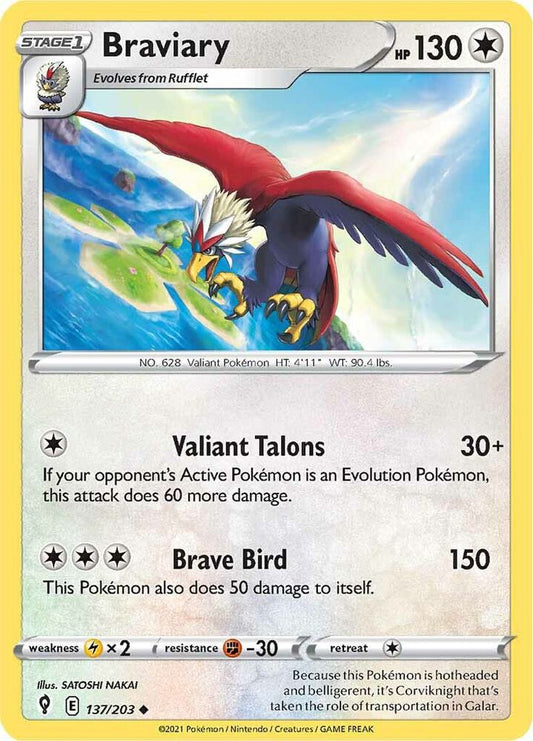 Braviary (Reverse Holofoil)