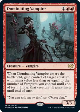 Dominating Vampire (Foil)