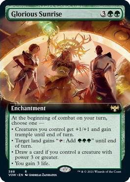 Glorious Sunrise (Extended Art) (Foil)