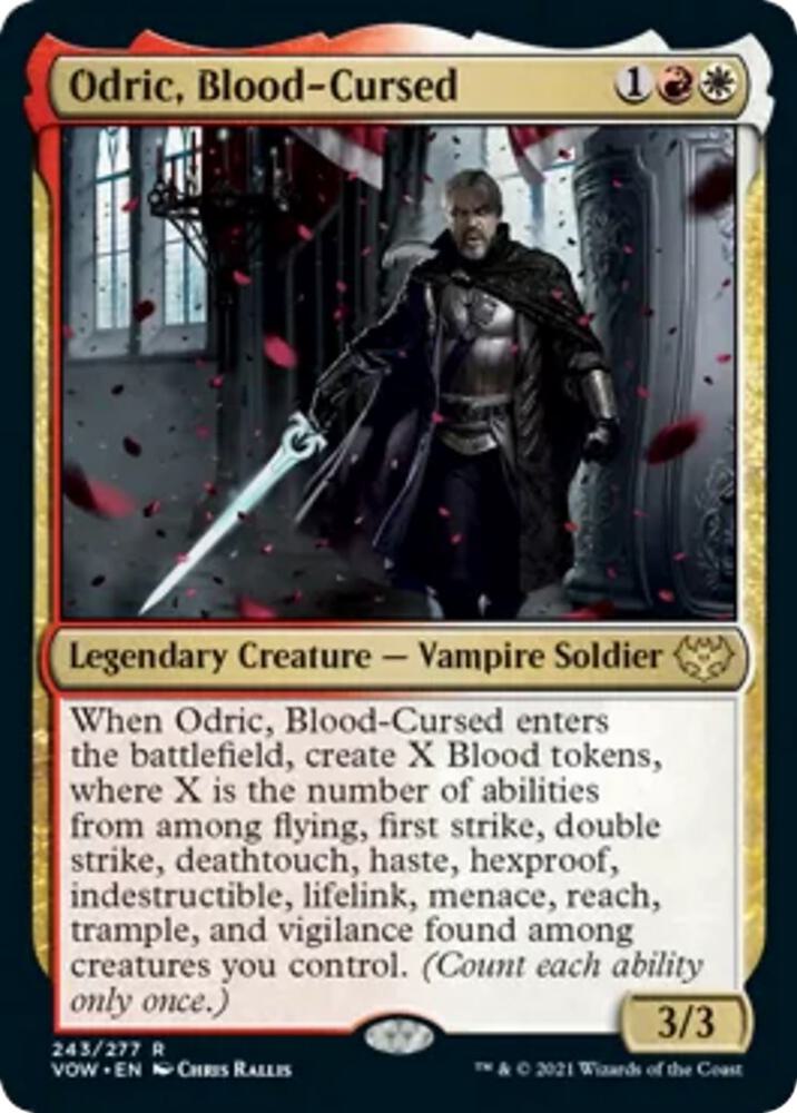 Odric, Blood-Cursed (Foil)