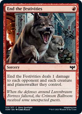 End the Festivities (Foil)