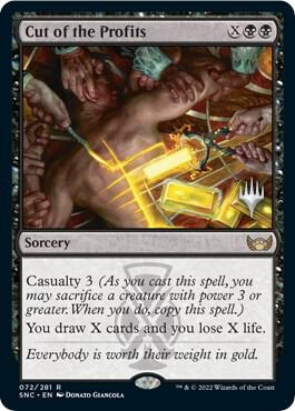 Cut of the Profits - Promo Pack (Foil)