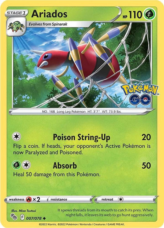 Ariados (Reverse Holofoil)