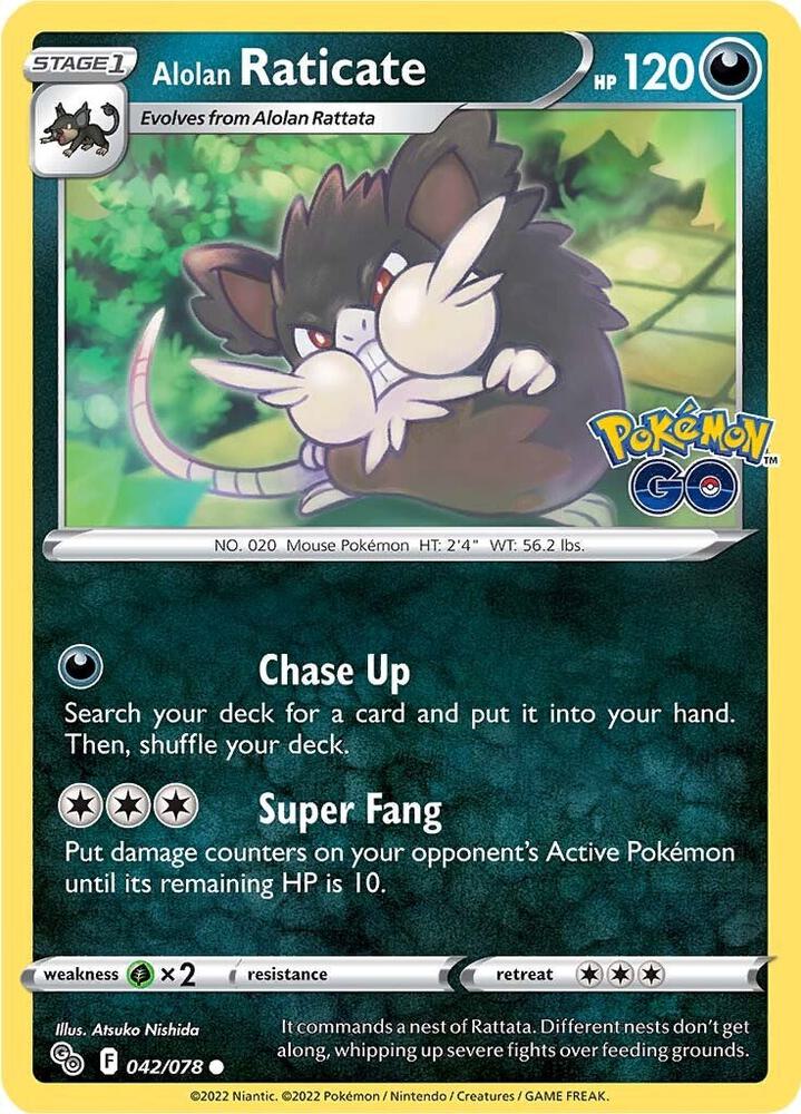 Alolan Raticate (Reverse Holofoil)