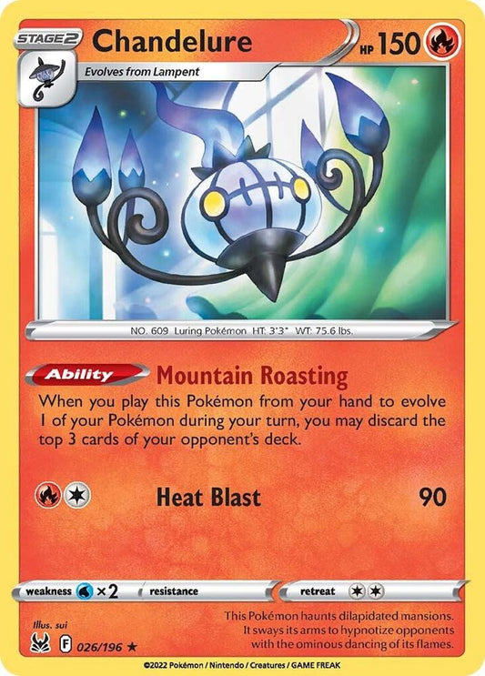 Chandelure (Reverse Holofoil)