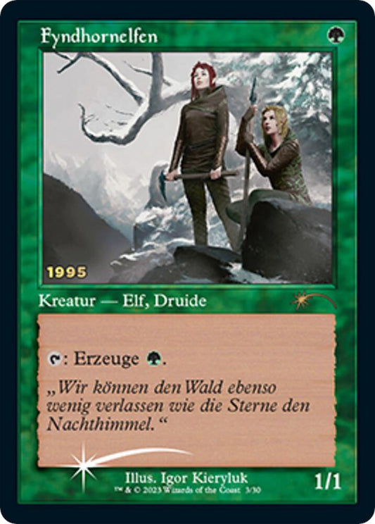 Fyndhorn Elves (DE Exclusive)