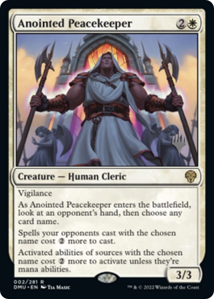 Anointed Peacekeeper - Promo Pack