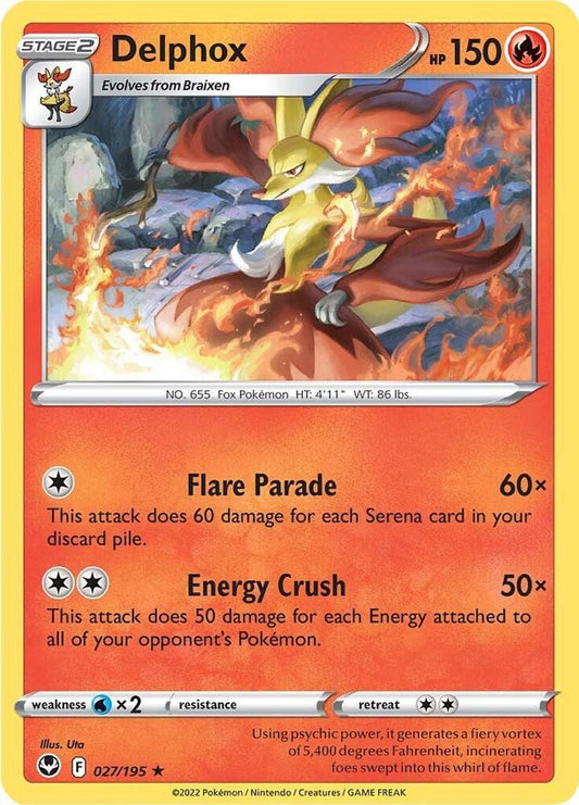 Delphox (Reverse Holofoil)