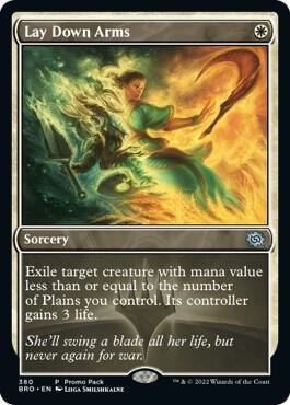 Lay Down Arms - Promo Pack (Foil)
