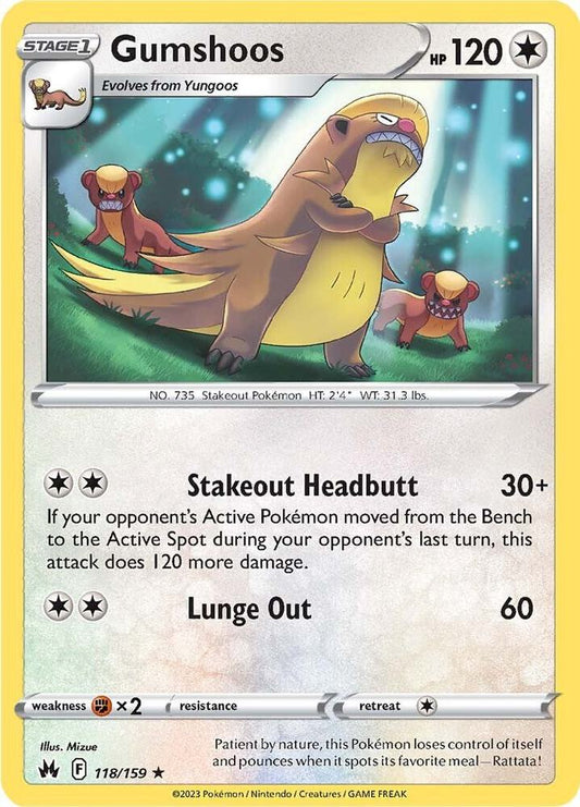 Gumshoos (Reverse Holofoil)