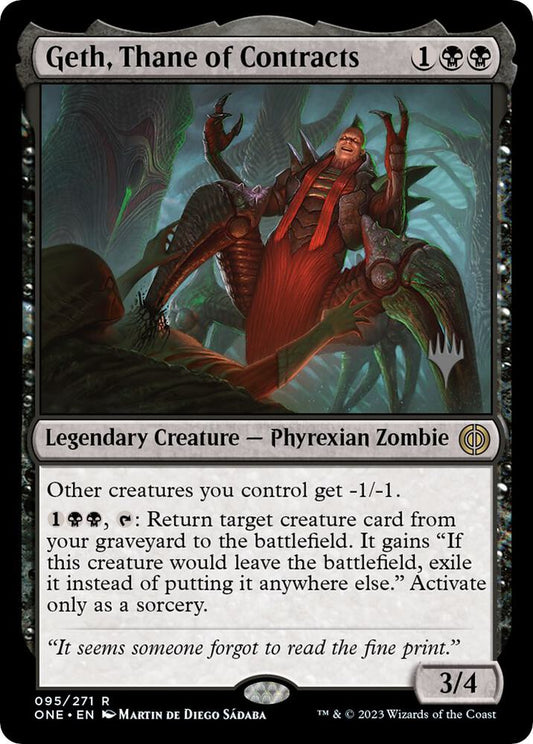 Geth, Thane of Contracts - Promo Pack