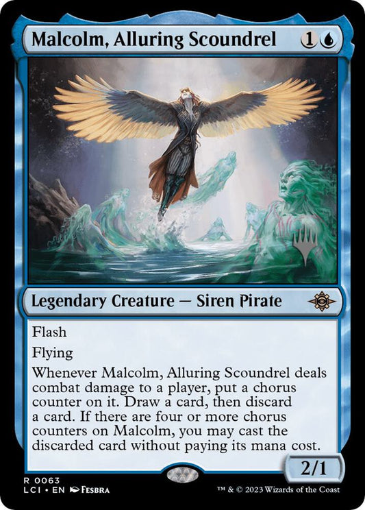 Malcolm, Alluring Scoundrel - Promo Pack
