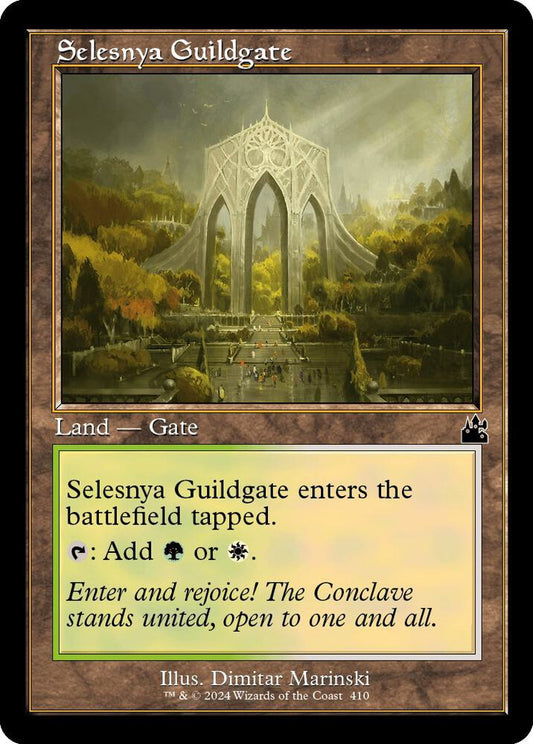 Selesnya Guildgate (Retro Frame) (Foil)
