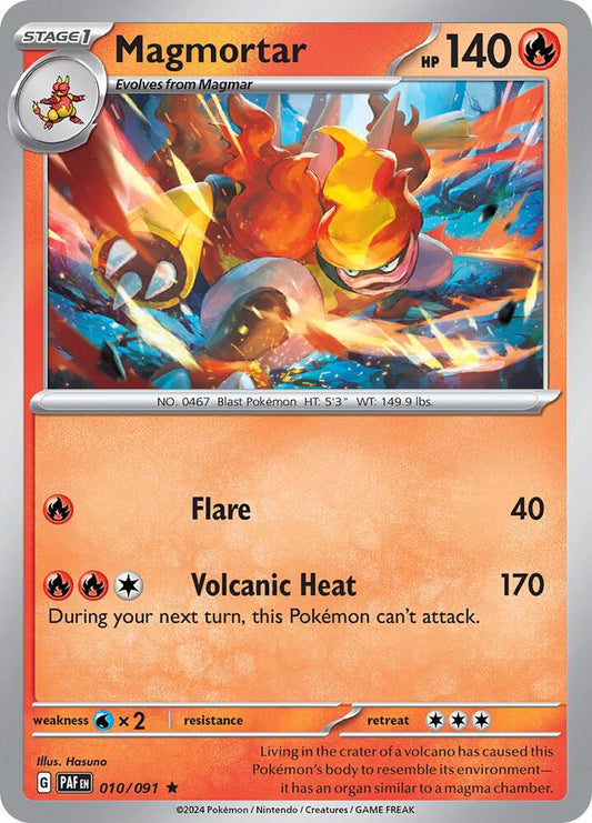 Magmortar (Reverse Holofoil)