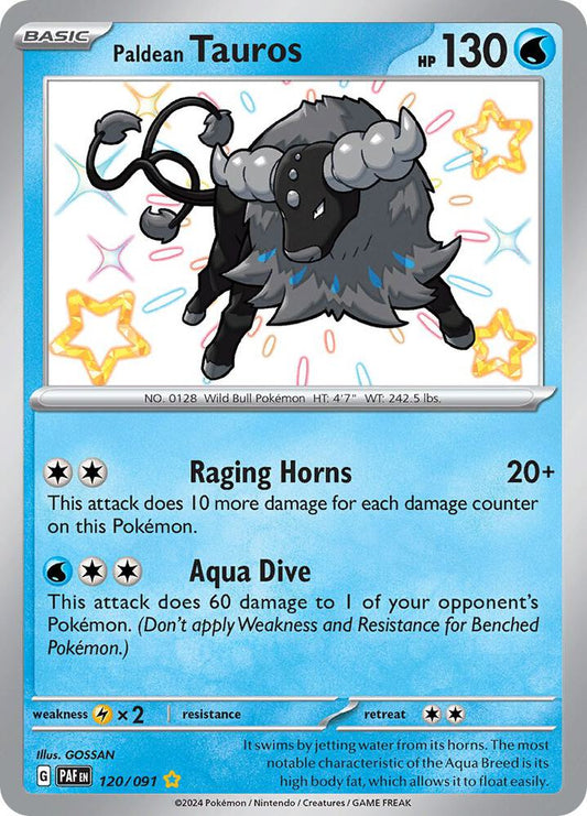 Paldean Tauros (Foil)