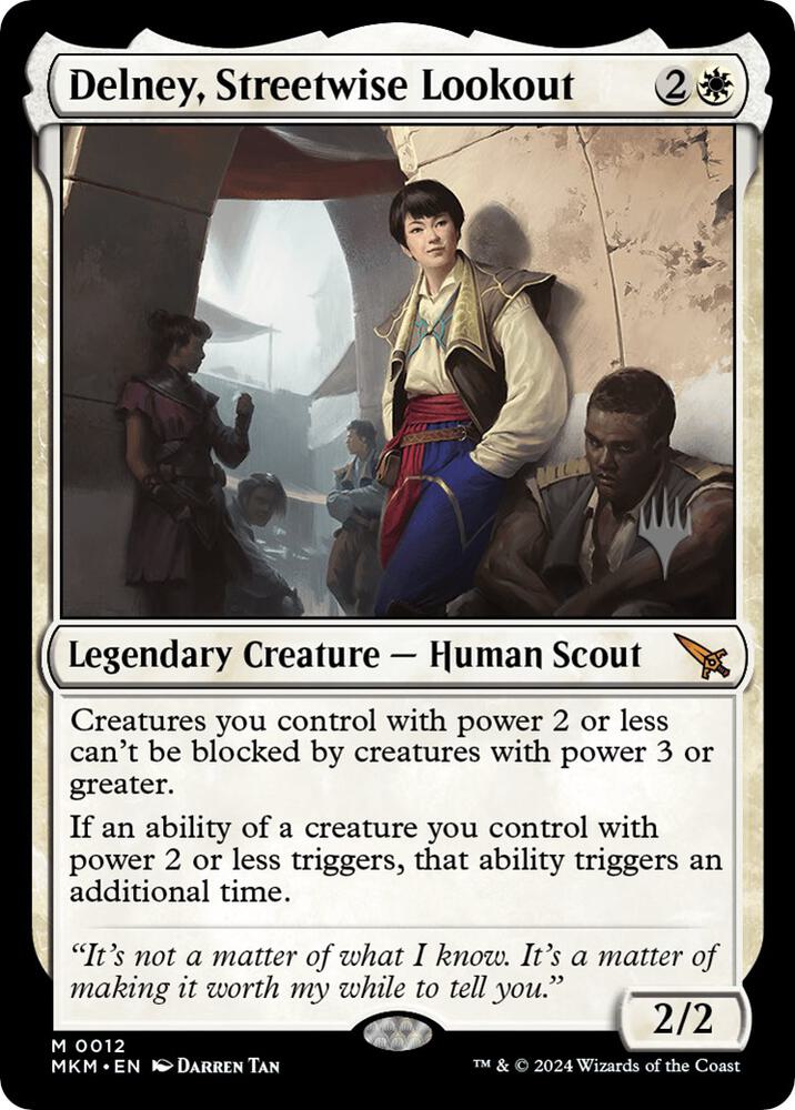 Delney, Streetwise Lookout - Promo Pack (Foil)