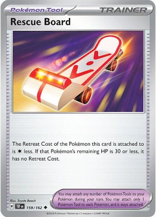 Rescue Board - Prize Pack Series Cards (Foil)