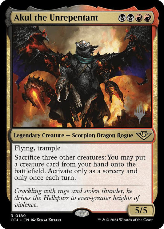 Akul the Unrepentant - Promo Pack (Foil)