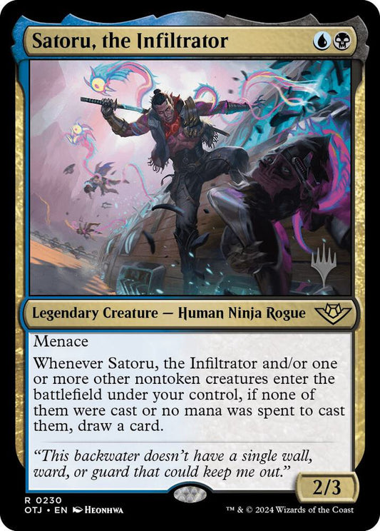 Satoru, the Infiltrator - Promo Pack (Foil)