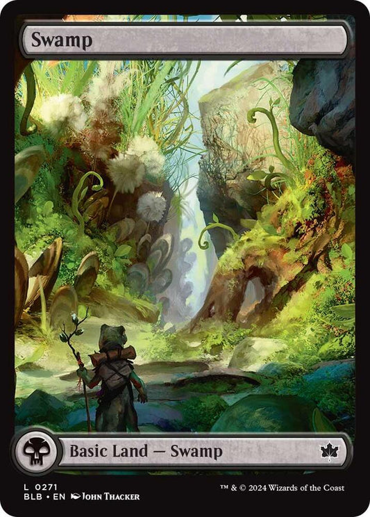 Swamp (BLB) - Full Art (Foil)