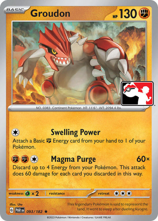 Groudon - Prize Pack