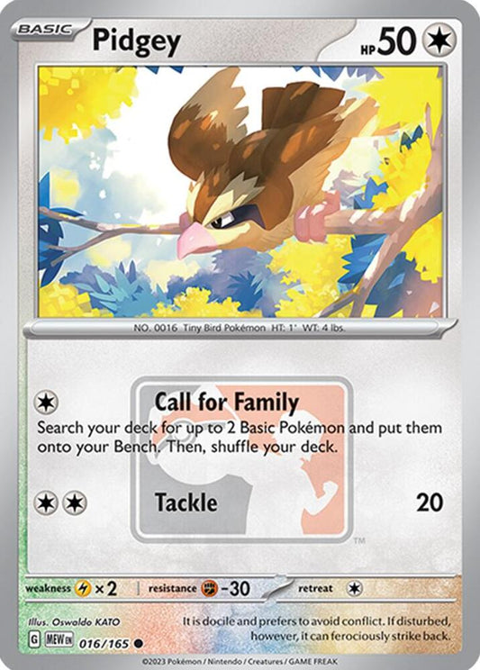 Pidgey (League Promo)
