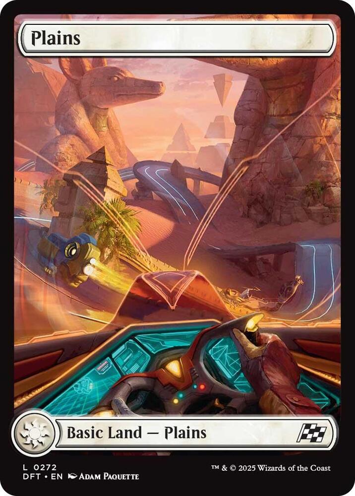 Plains (0272) (DFT) Full Art (Foil)